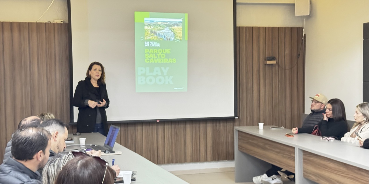 Parque Salto Caveiras foi pauta da reunião do Núcleo de Imobiliárias e Corretores da ACIL
