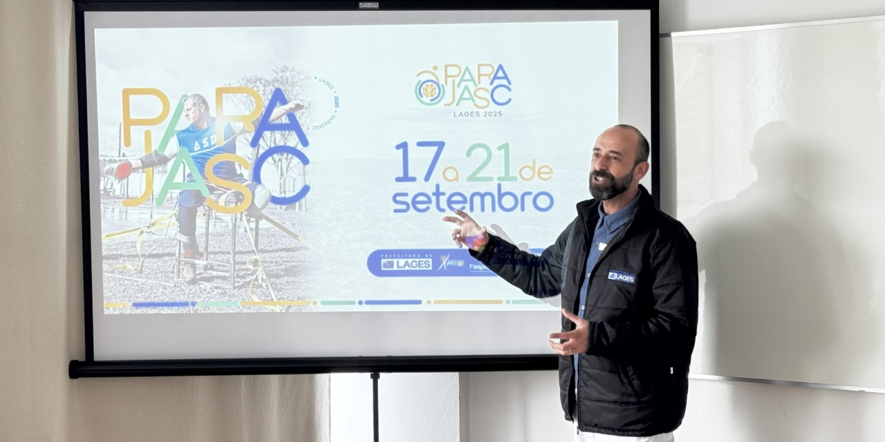 Superintendente da Fundação de Esportes apresenta projeto do Parajasc 2025 aos integrantes do Fórum das Entidades