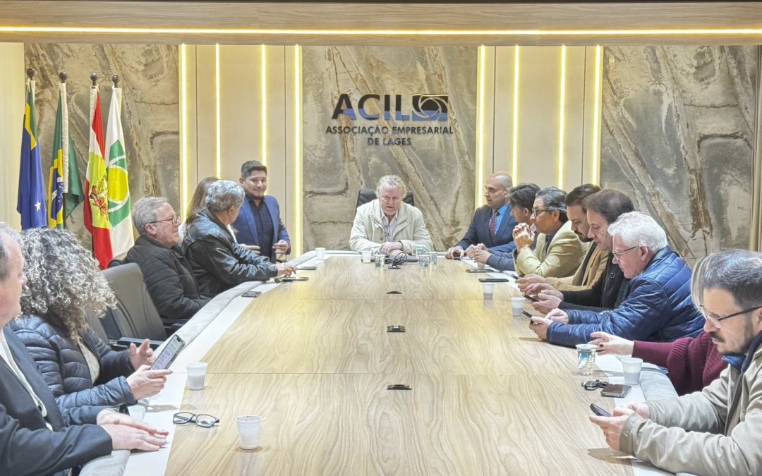 Aeroplanum anuncia, em reunião da ACIL, voos diretos entre Lages e Florianópolis a partir de novembro