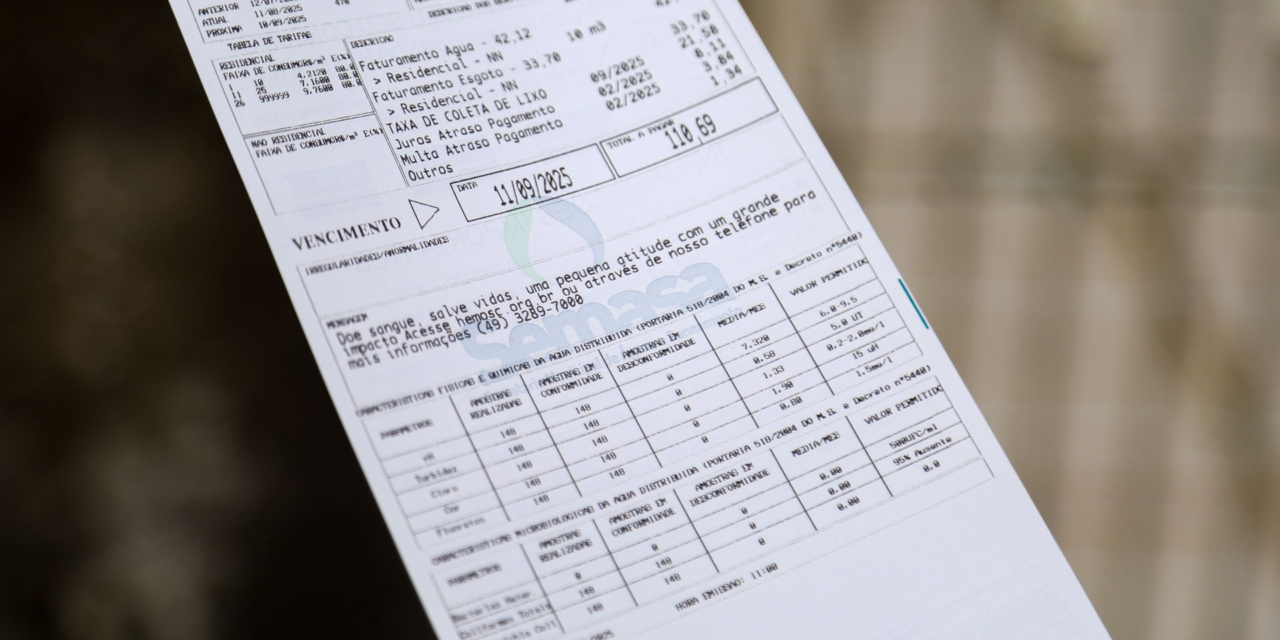 Nova empresa está atuando nas medições de hidrômetros em Lages