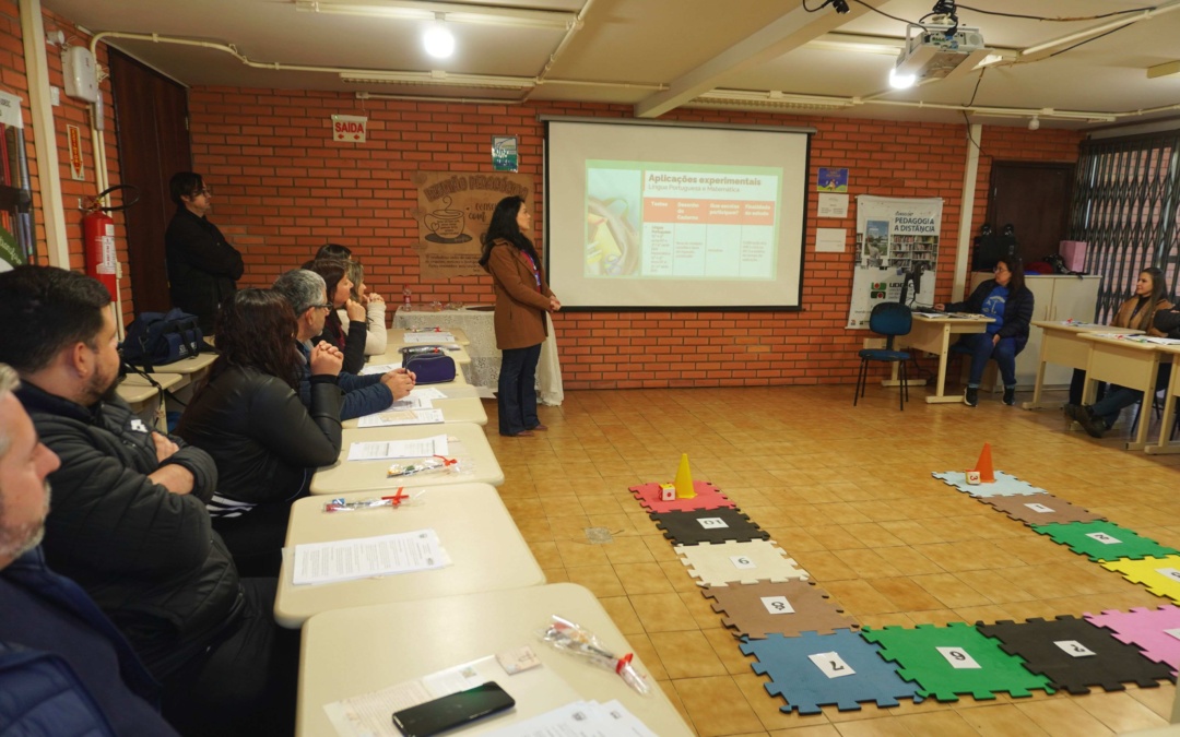 Polo Lages da Universidade Aberta do Brasil (UAB) recebe formações da Secretaria Municipal da Educação