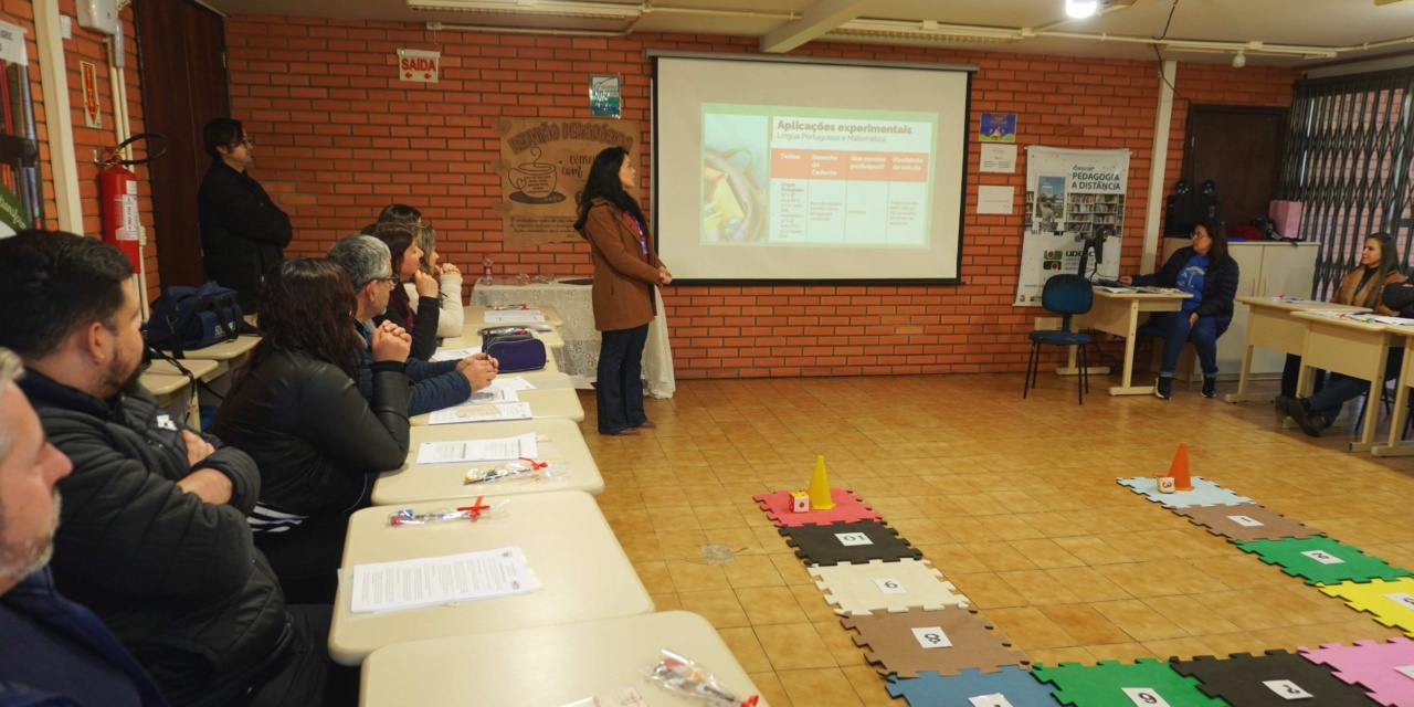 Polo Lages da Universidade Aberta do Brasil (UAB) recebe formações da Secretaria Municipal da Educação