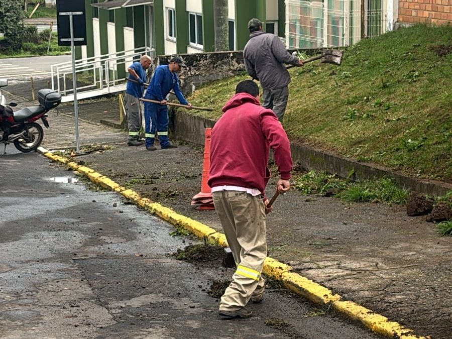 Preparativos para o Parajasc mobilizam equipes da Secretaria de Serviços Públicos
