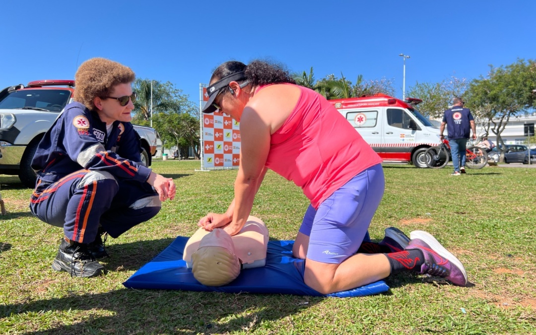 Projeto Samu no Parque promoverá ações de educação e prevenção em saúde nesta quinta-feira