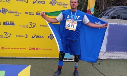 Orgulho Lageano ❤ – Realizado em Lages pela primeira vez na história, o Parajasc 2025 vai contar com o brilho da estrela de Edilson, o Bastião, figura carimbada em todas as edições dos Jogos, o maior evento paradesportivo de Santa Catarina