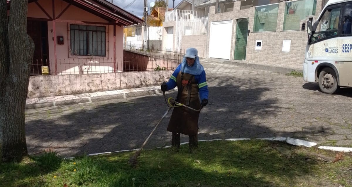Secretaria de Serviços Públicos intensifica ações de manutenção nesta quarta-feira