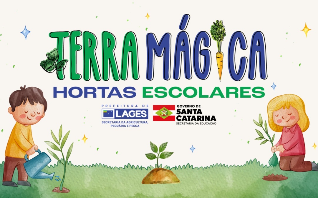 Terra Mágica promoverá o cultivo de hortaliças em escolas de Lages