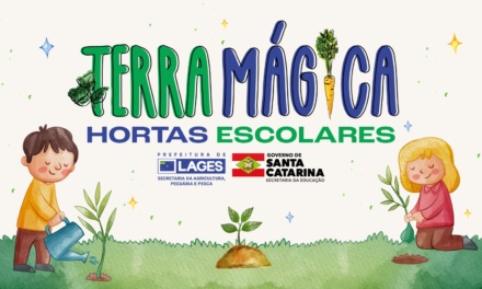 Terra Mágica promoverá o cultivo de hortaliças em escolas de Lages