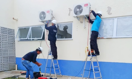 Unidades Básicas de Saúde de Lages recebem melhorias com instalação de condicionadores de ar, bebedouros e filtros de água