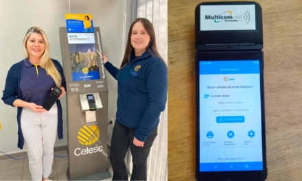 Pagamento com cartão já está disponível na loja da Celesc em Lages