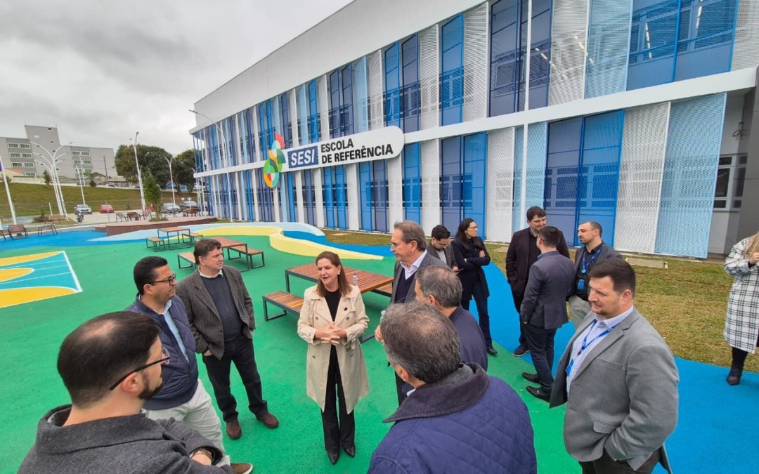 Educação com inovação; FIESC inaugura novo prédio da Escola SESI de Referência em Lages