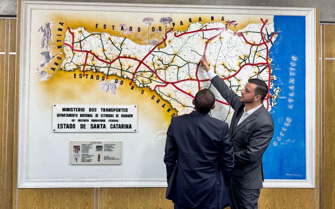 LUCAS NEVES REFORÇA PRIORIDADE DA BR-282 EM REUNIÃO COM NOVO COMANDO DO DNIT EM SC