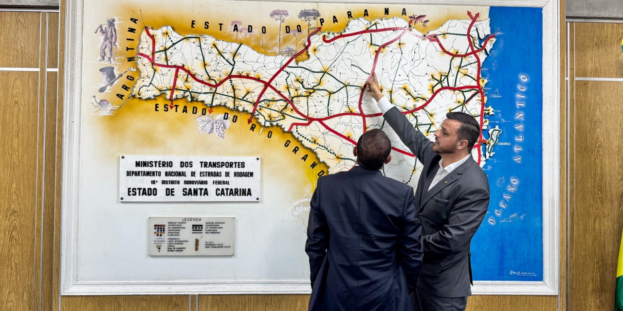 LUCAS NEVES REFORÇA PRIORIDADE DA BR-282 EM REUNIÃO COM NOVO COMANDO DO DNIT EM SC