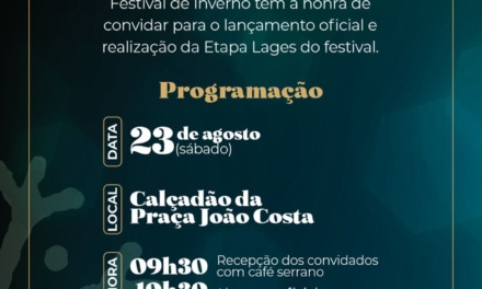 Núcleo de Cervejarias da ACIL marcam presença no lançamento do Serra Catarina Festival de Inverno