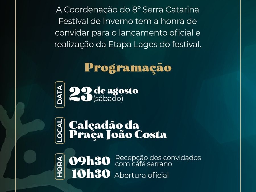 Núcleo de Cervejarias da ACIL marcam presença no lançamento do Serra Catarina Festival de Inverno