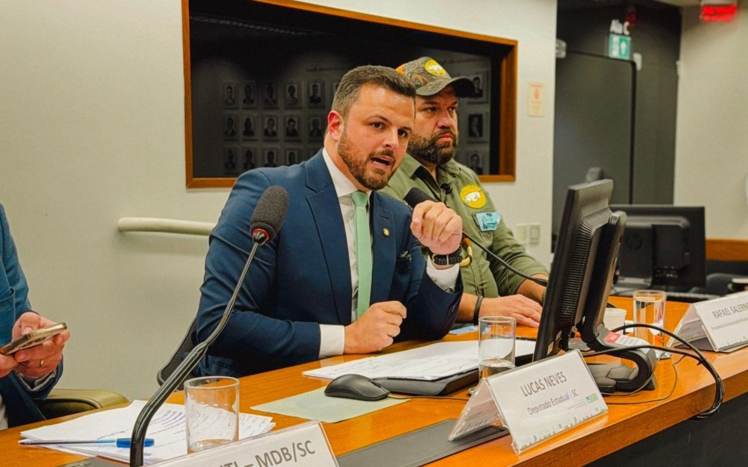 Lucas Neves cobra agilidade no controle do javali em audiência na Câmara Federal