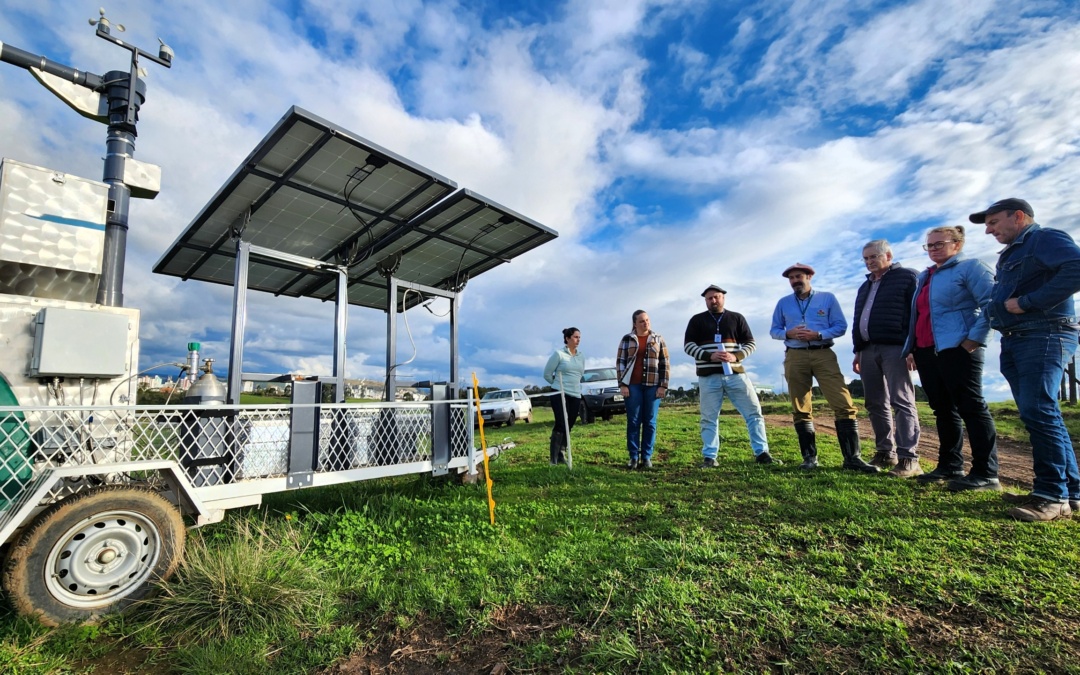 Pesquisas da Epagri Lages inspiram cientistas de universidade da Alemanha