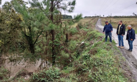 Chuvas causam danos na infraestrutura viária do interior do município de Lages