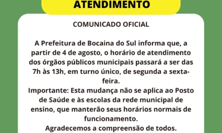 Prefeitura Bocaina Do Sul – SC