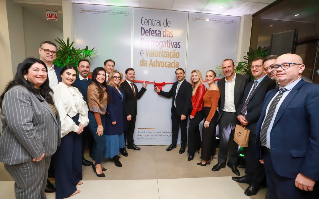OAB/SC inaugura Central das Prerrogativas para garantir acesso pleno à justiça