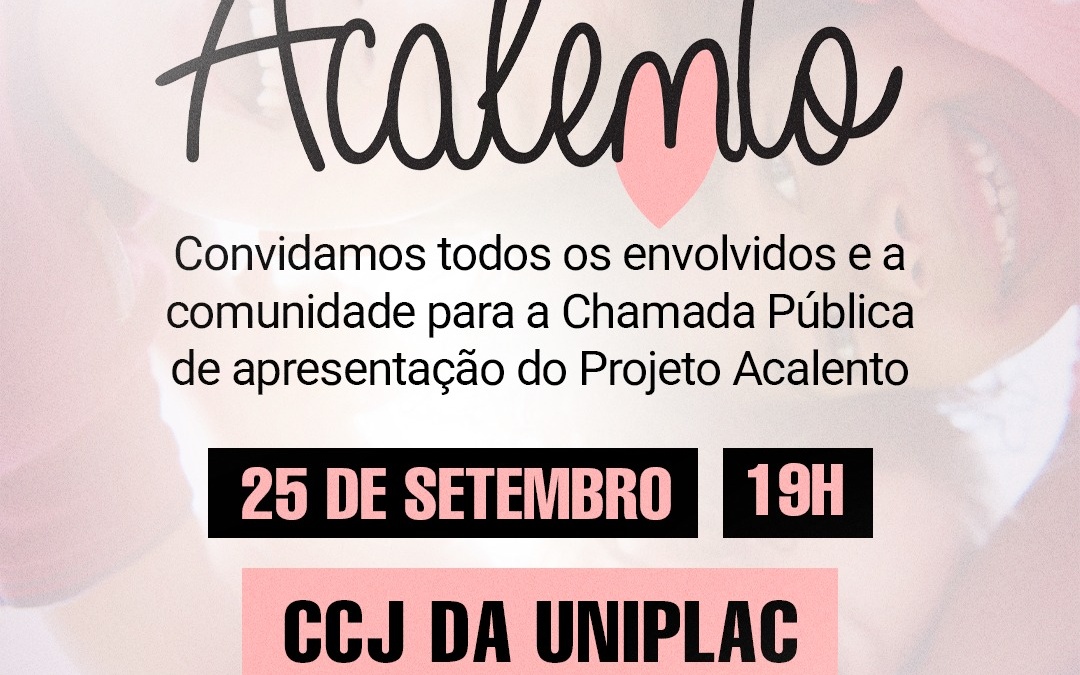 Prefeitura de Lages realiza chamada pública do serviço de apadrinhamento Acalento