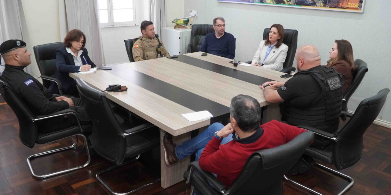 Prefeitura de Lages e forças de segurança se reúnem para tratar sobre a segurança pública no município