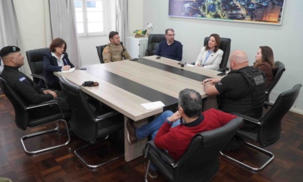 Prefeitura de Lages e forças de segurança se reúnem para tratar sobre a segurança pública no município