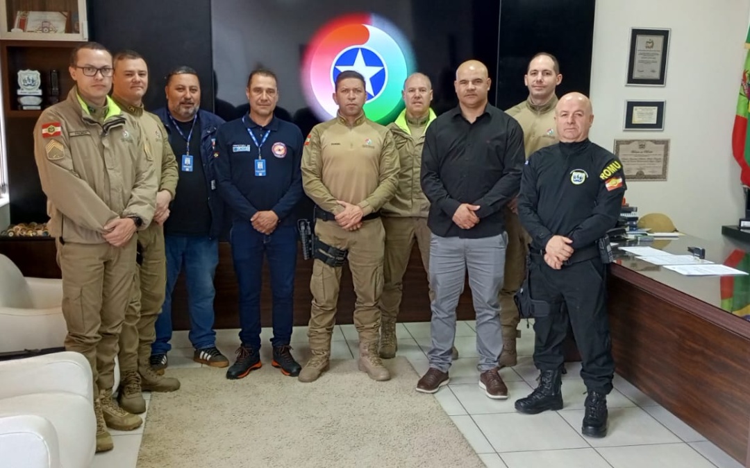 CCO do Parajasc fortalece planejamento de segurança para a competição em Lages