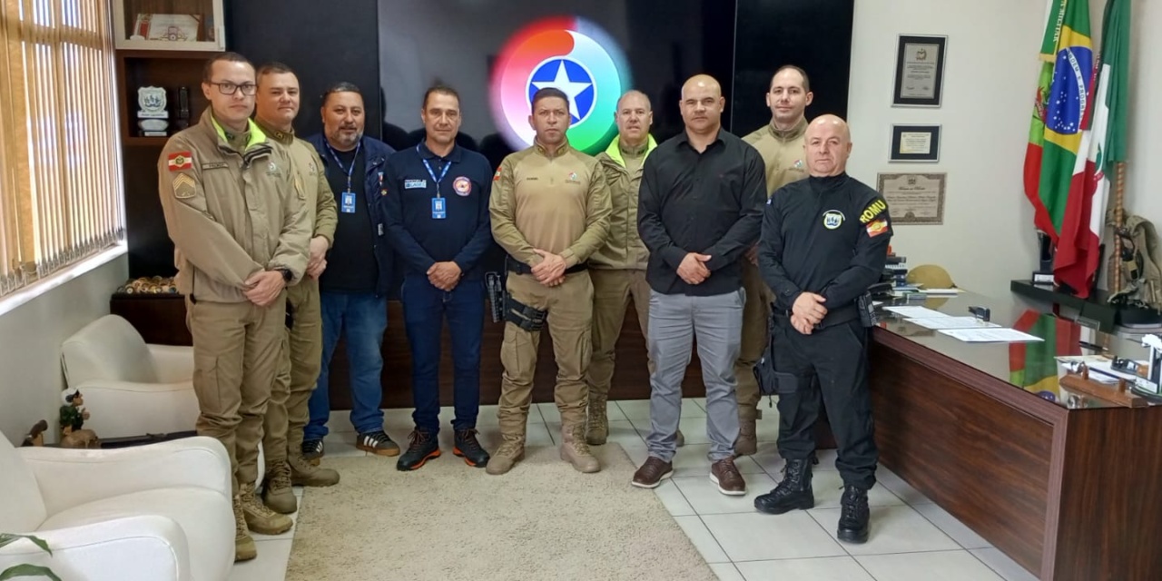 CCO do Parajasc fortalece planejamento de segurança para a competição em Lages