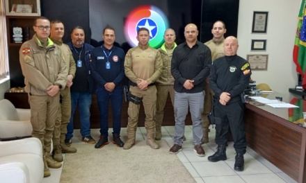 CCO do Parajasc fortalece planejamento de segurança para a competição em Lages