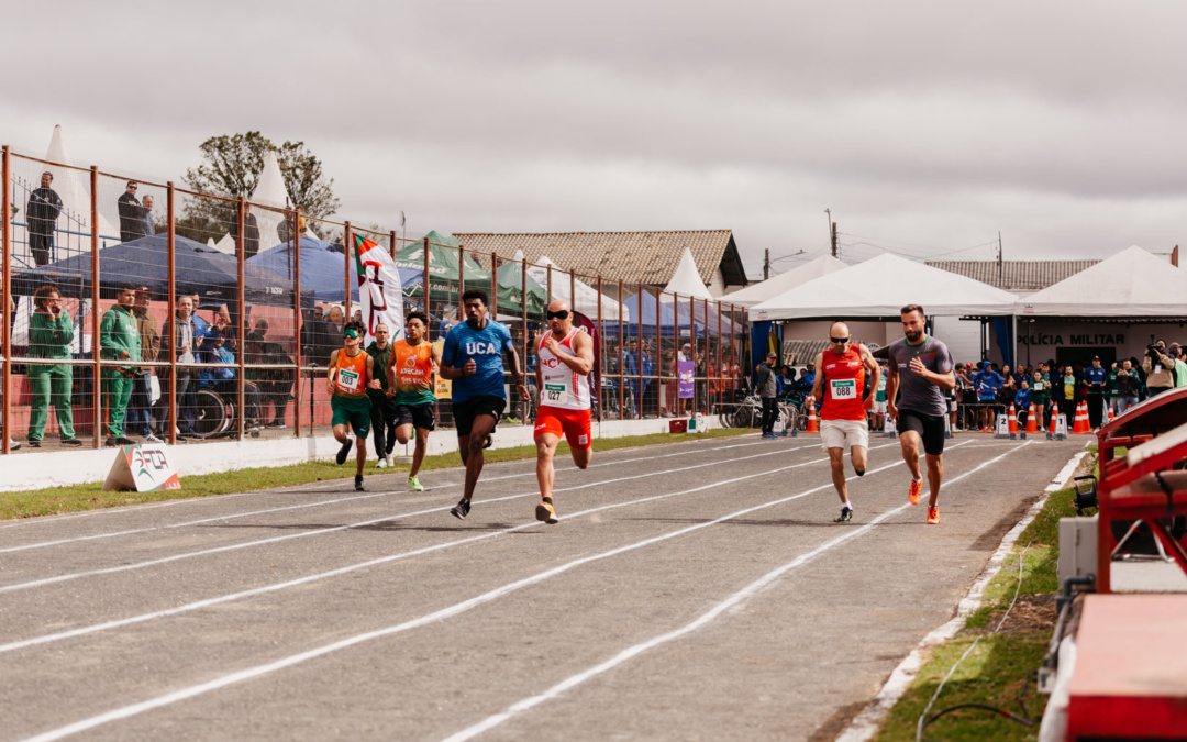 Lages vivencia segundo dia de competições do Parajasc com finais do atletismo no Estádio Vidal Ramos Júnior