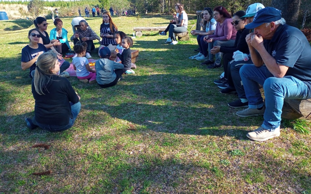 Caminhada no Parque Natural marca o dia de combate ao tabagismo em Lages