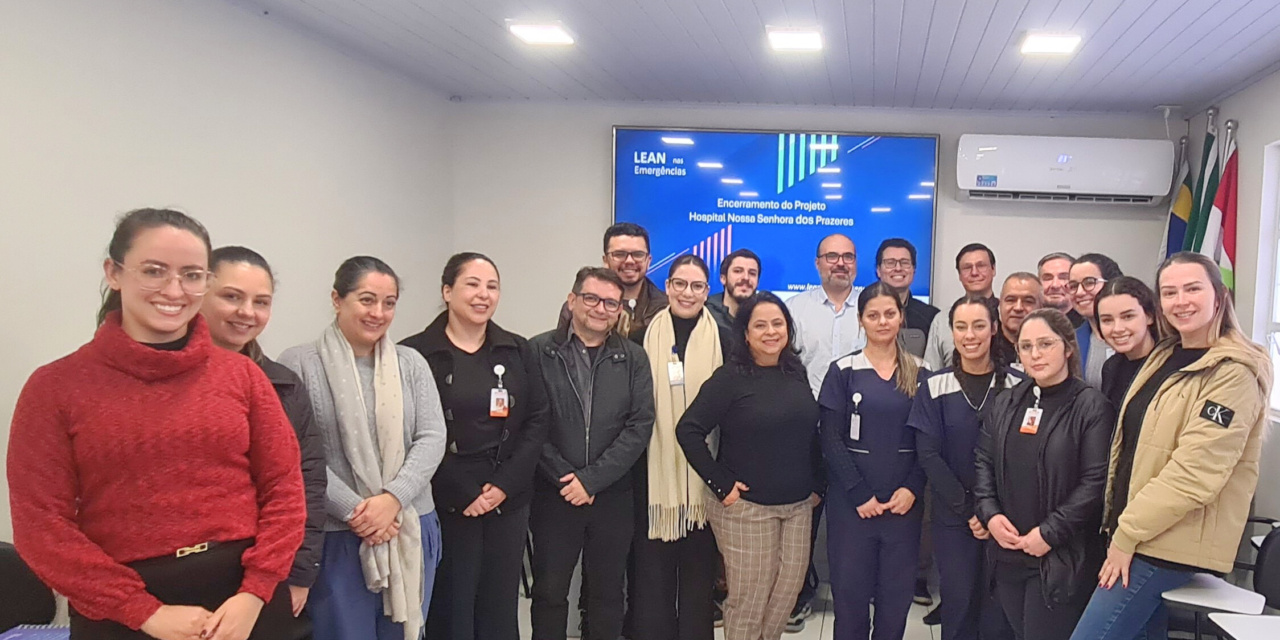 Hospital Nossa Senhora dos Prazeres encerra ciclo do projeto Lean nas Emergências