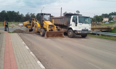 Prefeitura cobra reparos em trecho da Avenida Belisário Ramos pavimentado há cerca de dois anos