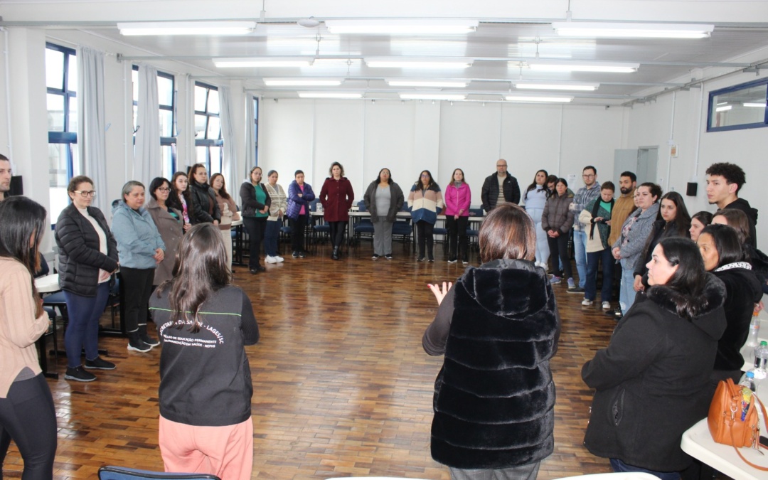 Prefeitura promove integração com novos servidores da Secretaria da Saúde