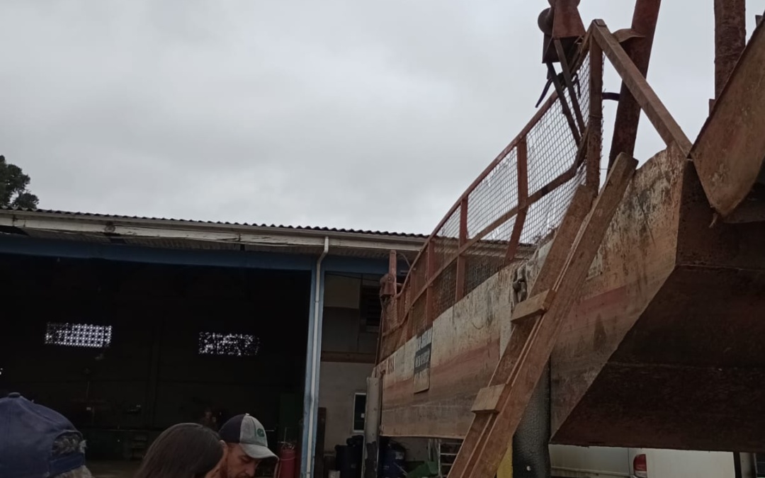 Prefeitura de Bocaina do Sul acompanha início das obras de reforma da Balsa de Santa Rosa