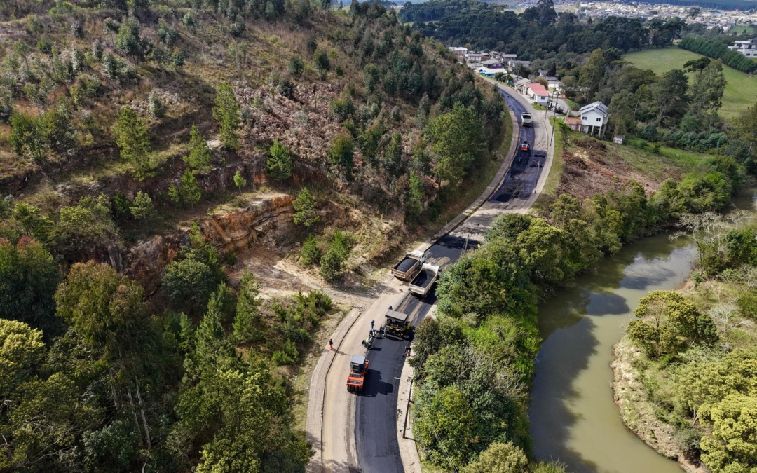 Correia Pinto: término da revitalização do acesso ao hospital demonstra o comprometimento com a infraestrutura