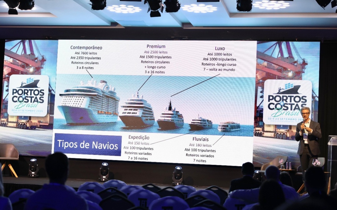 Marinas e cruzeiros em debate no Portos & Costas Brasil 2025