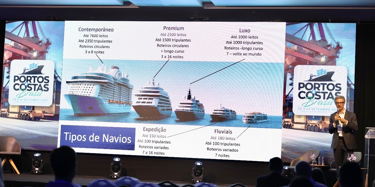 Marinas e cruzeiros em debate no Portos & Costas Brasil 2025