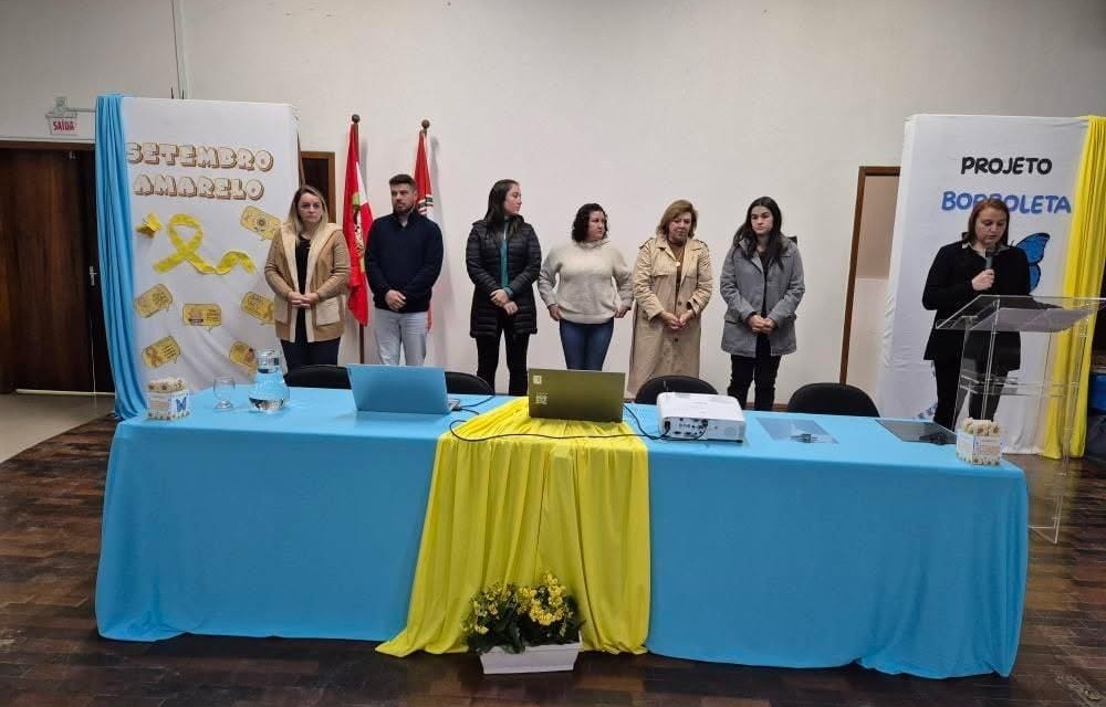 Bocaina do Sul realiza evento Setembro Amarelo com palestras e participação da comunidade