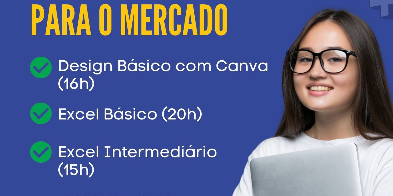 Curso gratuito voltado às tecnologias é oportunidade de qualificação profissional para jovens de 16 a 24 anos