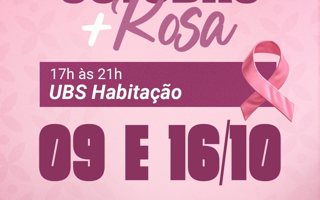 Outubro + Rosa em Lages terá horário estendido na Unidade Básica de Saúde do bairro Habitação