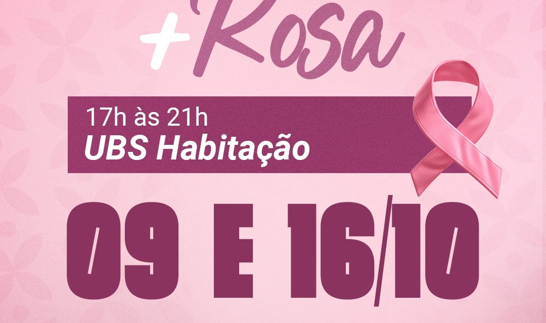 Outubro + Rosa em Lages terá horário estendido na Unidade Básica de Saúde do bairro Habitação