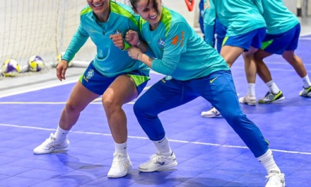 Seleção Brasileira de Futsal Feminino intensifica preparação em Lages para a Copa do Mundo nas Filipinas