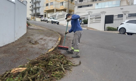 Manutenção urbana avança em diversos bairros de Lages nesta quarta-feira