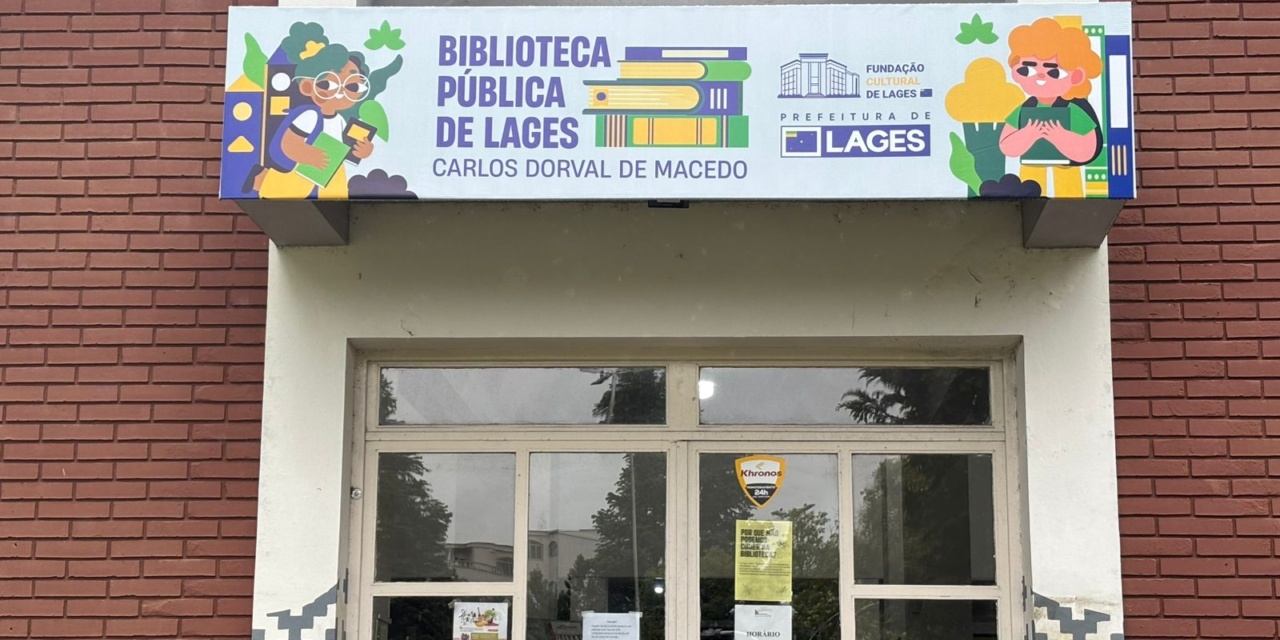 Biblioteca Pública Municipal Carlos Dorval de Macedo celebra 50 anos de história em Lages