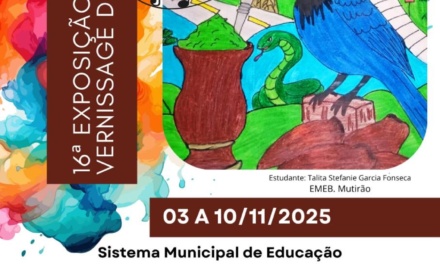 Secretaria da Educação promove 16ª Exposição e Vernissage de Arte no início de novembro