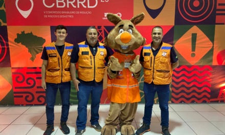 Defesa Civil de Lages presente no Congresso Brasileiro de Redução de Riscos de Desastres
