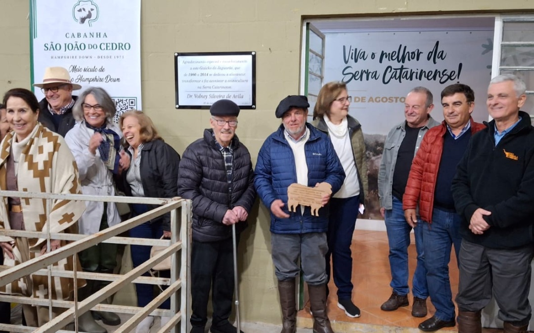 Homenagem a Volney Silveira de Ávila: uma vida dedicada à ovinocultura serrana