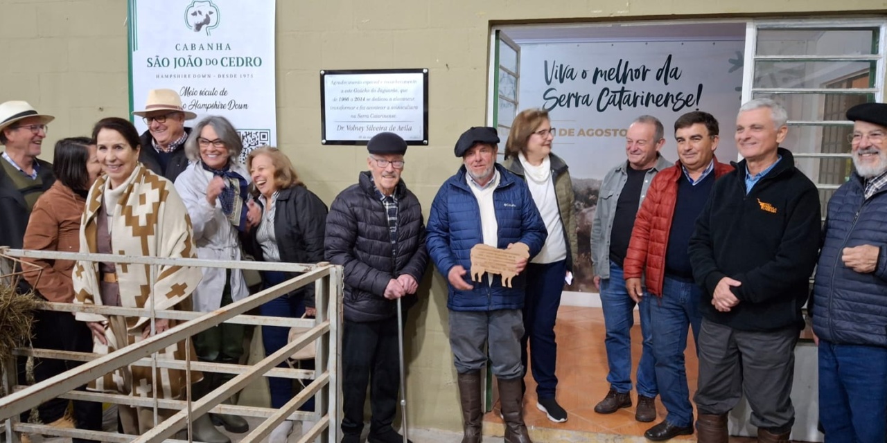 Homenagem a Volney Silveira de Ávila: uma vida dedicada à ovinocultura serrana